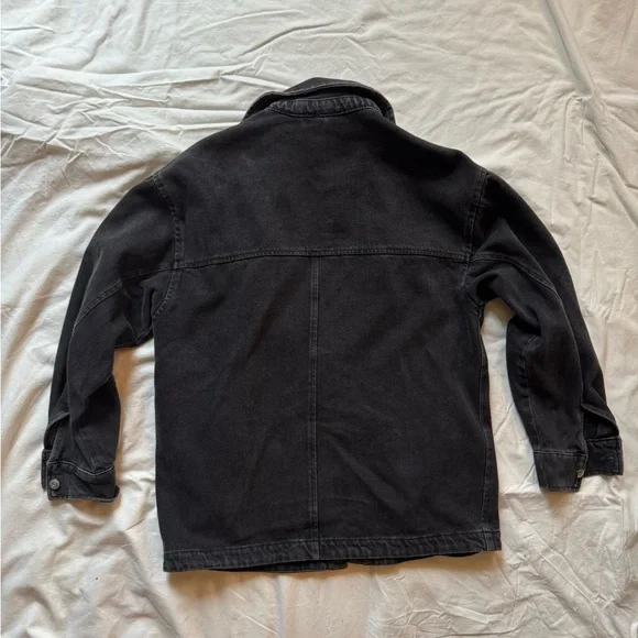 Black Denim Jacket - Picture 3 of 3